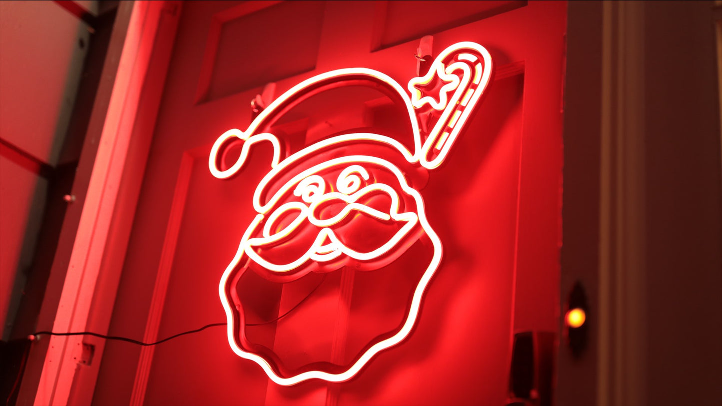 Wisely Outdoor & Indoor Neon LED Santa